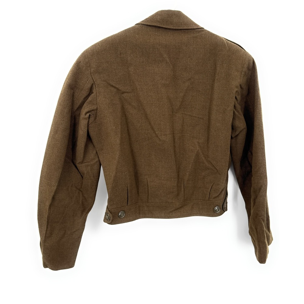 WWII 6th Army‎ Ordinance Specialist Coat Jacket Brown - Picture 5 of 7